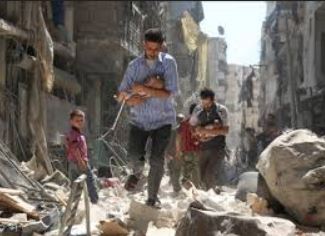 Siria: 15.735 muertos por bombardeos en dos años